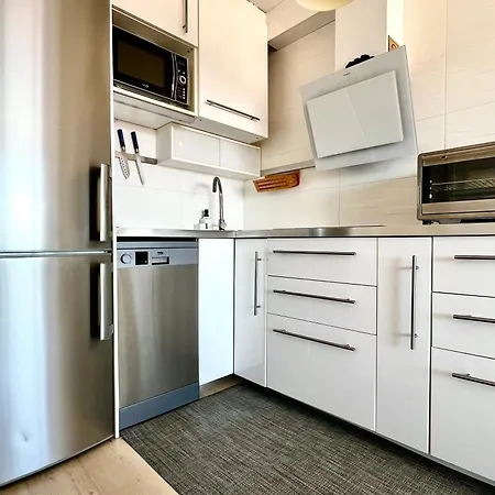 Citymar 24h Terraza Y Vistas Ria Apartamento