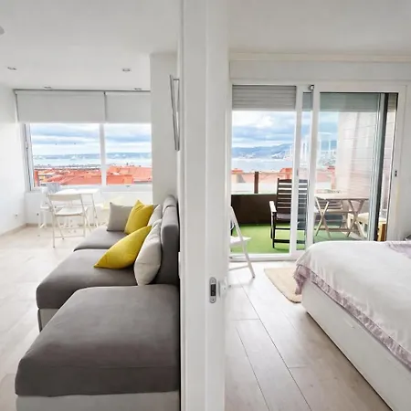 Apartmán Citymar 24h Terraza Y Vistas Ria