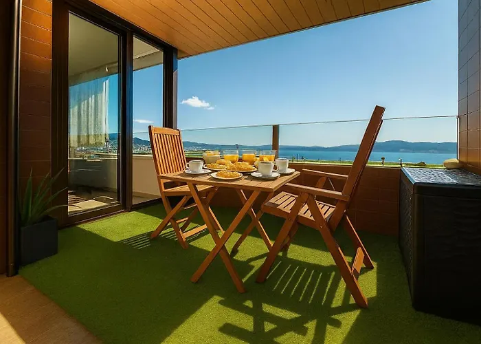 Citymar 24h Terraza Y Vistas Ria Apartmán Vigo