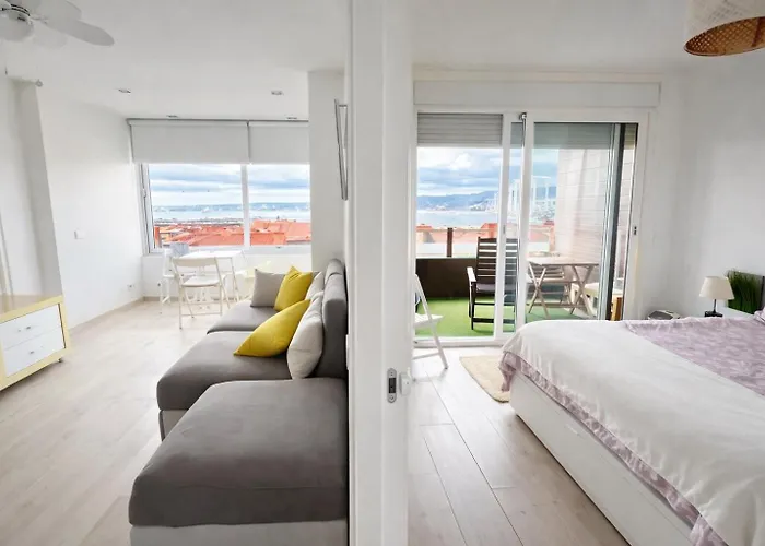 Apartmán Citymar 24h Terraza Y Vistas Ria